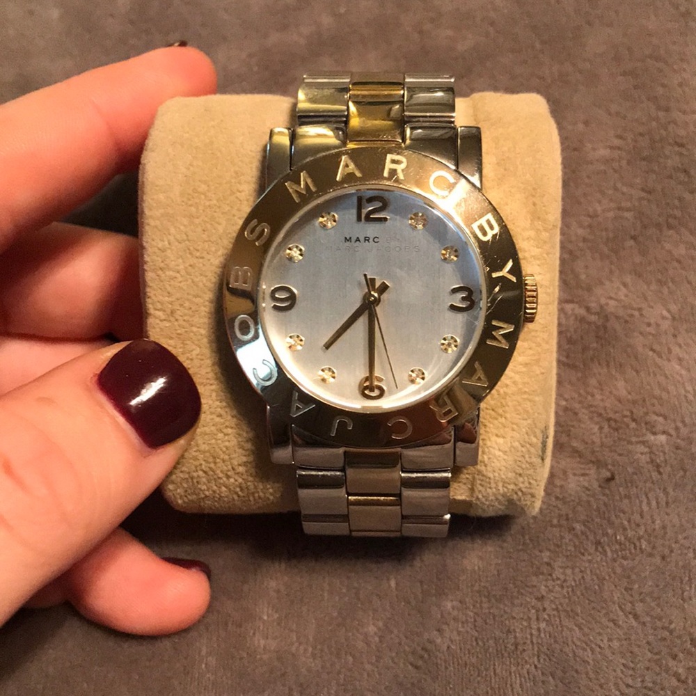 Marc by Marc jacobs two tone watch